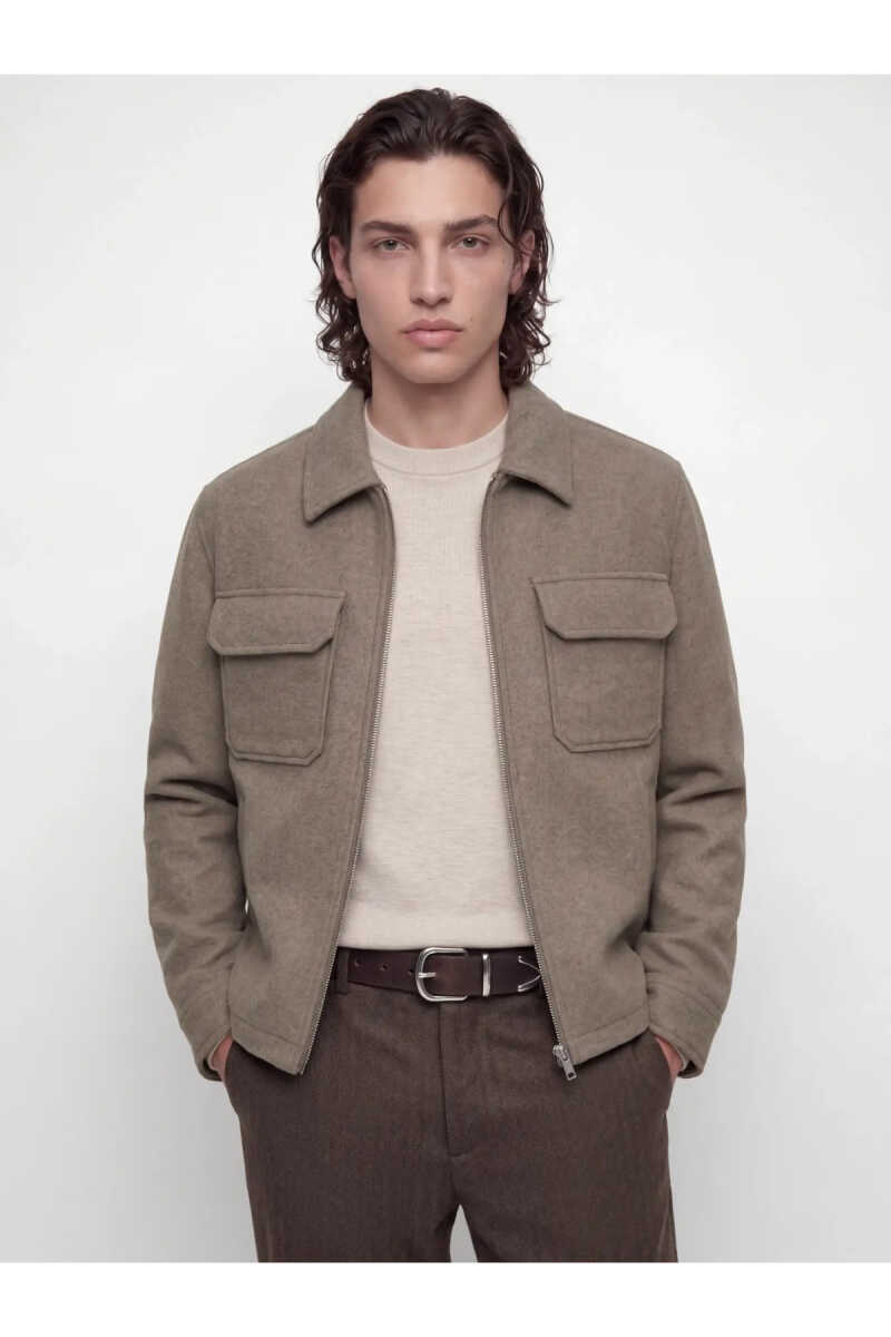Jack Jones Jprbluwakefıeld Wool Blend Sn Erkek Mont 12300742