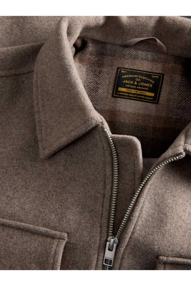Jack Jones Jprbluwakefıeld Wool Blend Sn Erkek Mont 12300742 - 8