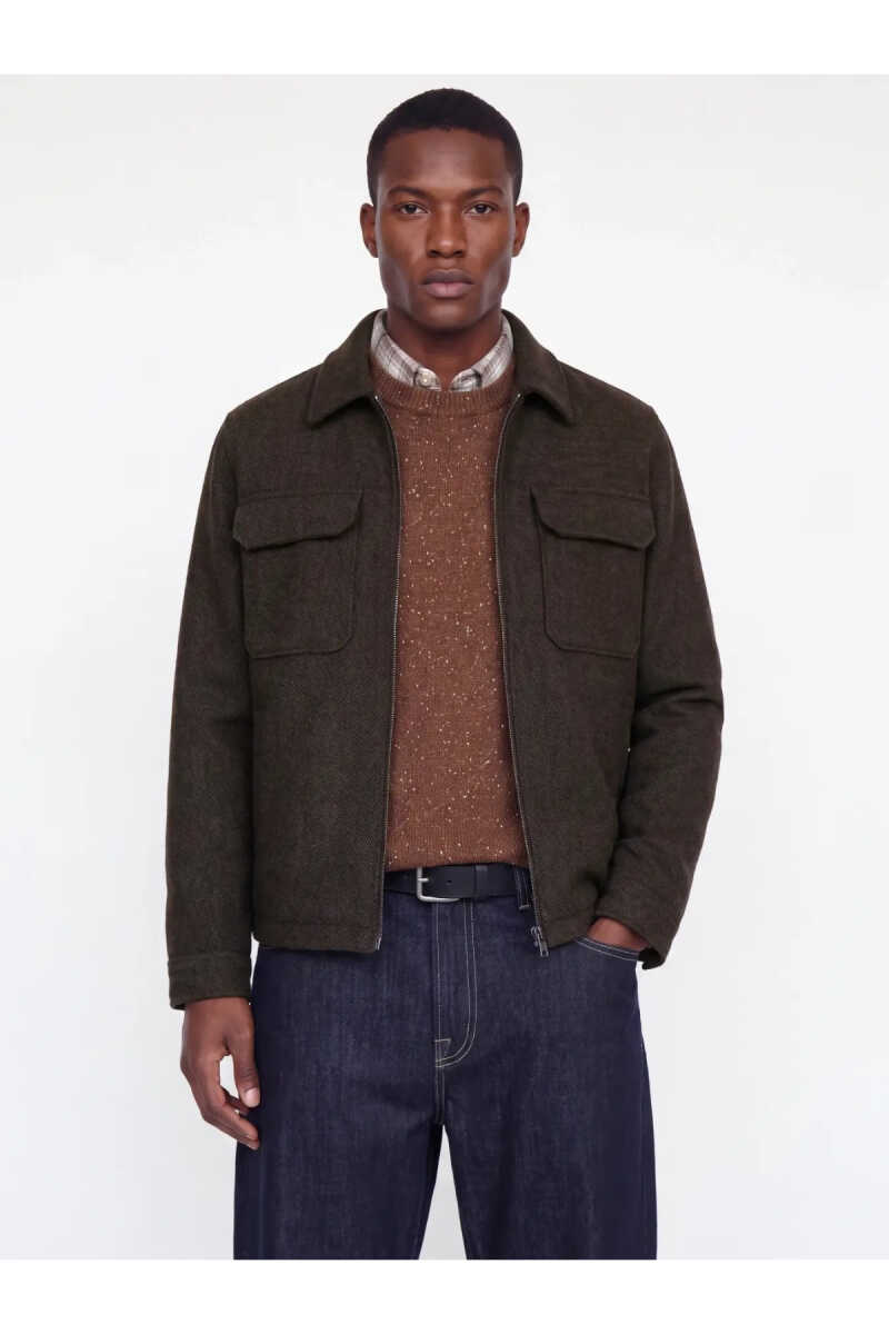 Jack Jones Jprbluwakefıeld Wool Blend Sn Erkek Mont 12300742 - 1