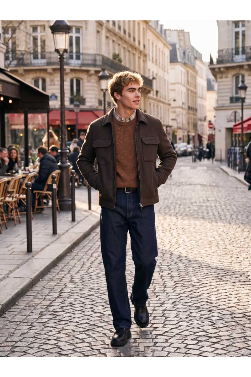 Jack Jones Jprbluwakefıeld Wool Blend Sn Erkek Mont 12300742 - 4