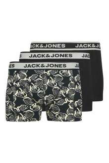 Jack Jones Lıam Flower 3 Lü Paket Erkek Boxer 12286178