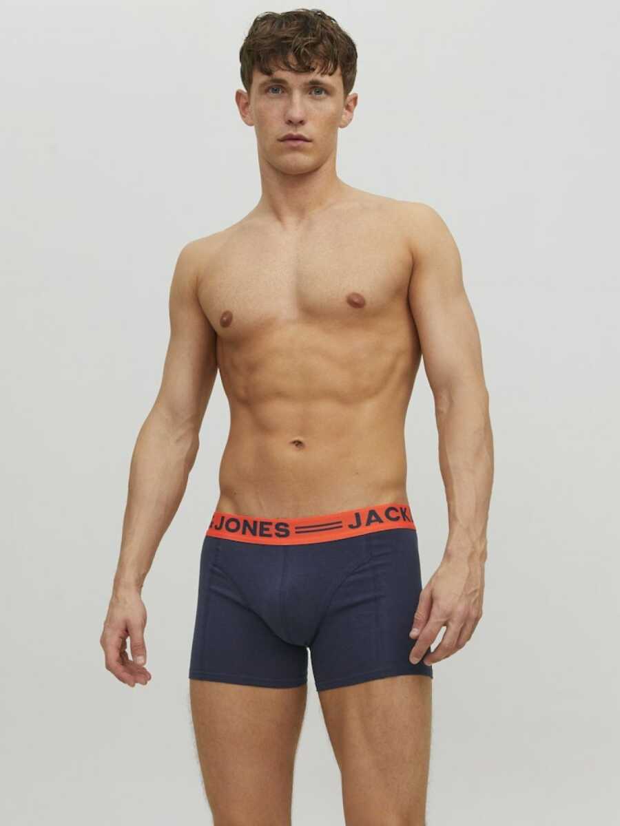 Jack Jones Lıcfıeld 3 Lü Paket Erkek Boxer 12113943 - 2