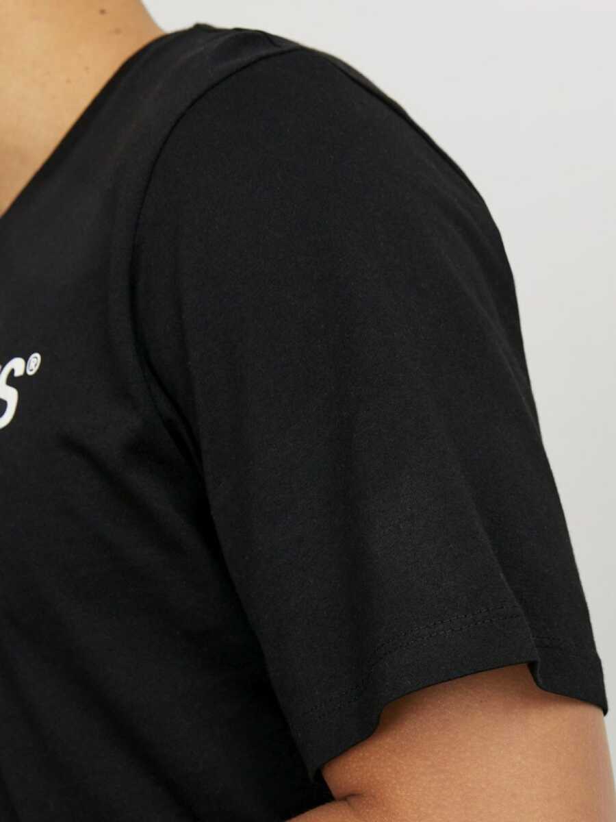 Jack Jones Logo Crew Neck Noos Erkek Tişört 12137126 - 5