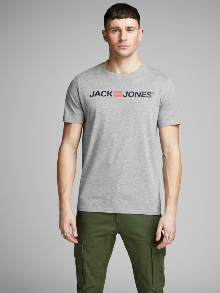 Jack Jones Logo Crew Neck Noos Erkek Tişört 12137126