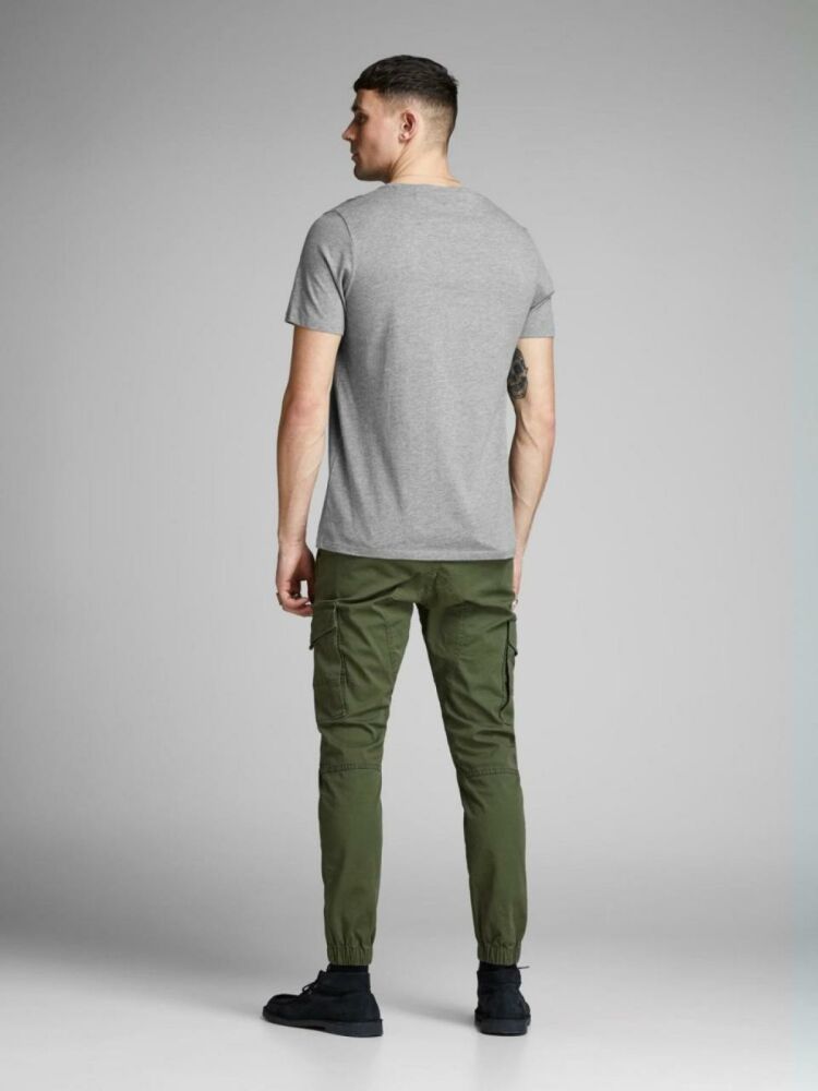 Jack Jones Logo Crew Neck Noos Erkek Tişört 12137126 (1)