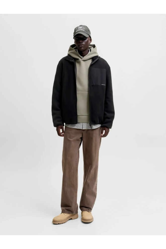 Jack Jones Mason Fleece Erkek Polar 12299072 (1)