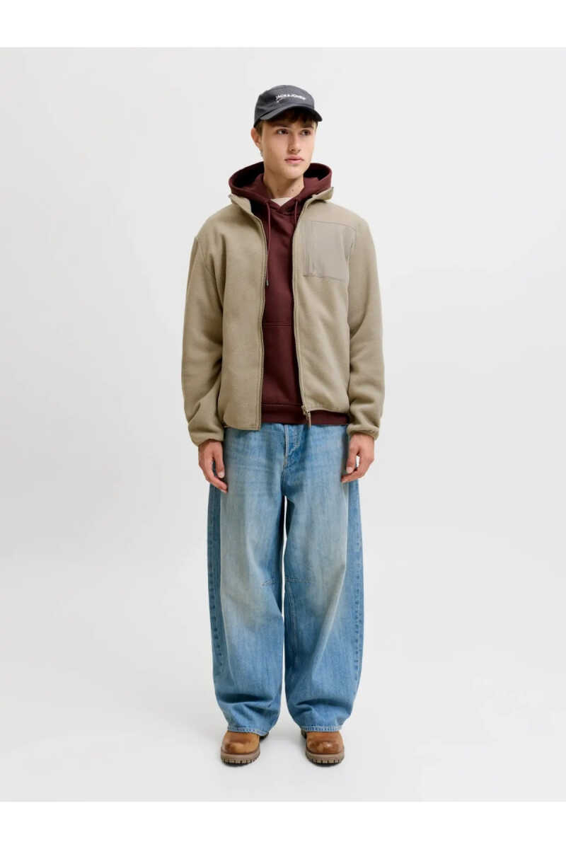 Jack Jones Mason Fleece Erkek Polar 12299072 - 2