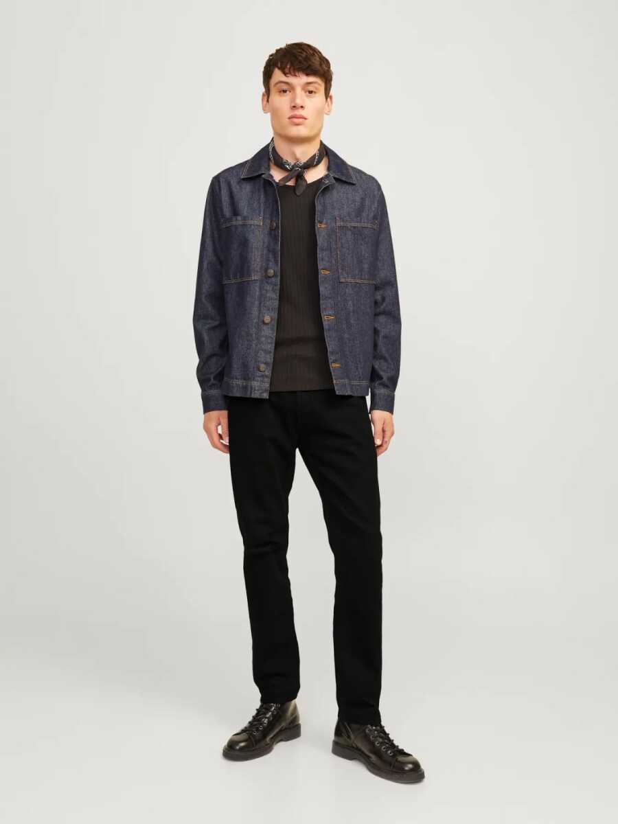 Jack Jones Mıke Orıgınal Tapered Fit Erkek Jean Pantolon 12263335 - 5