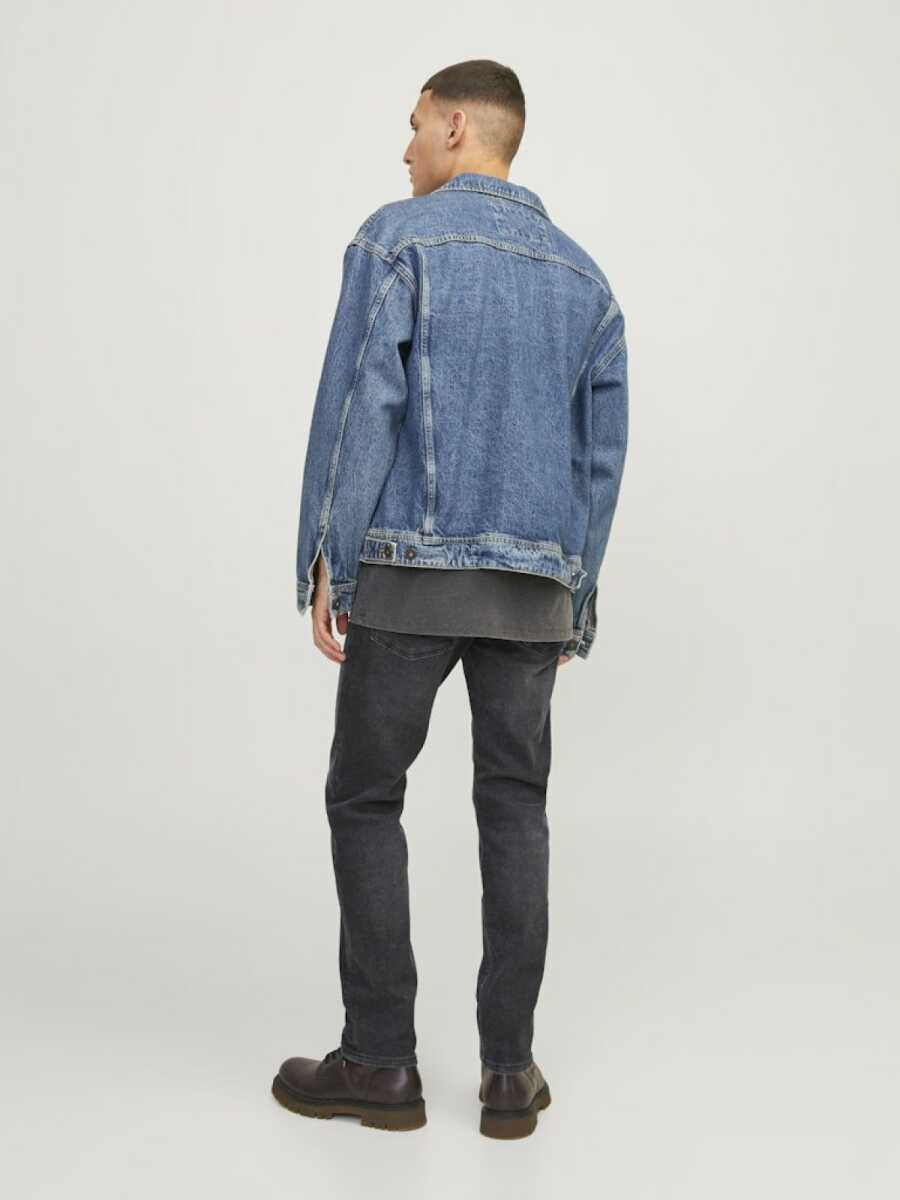 Jack Jones Mıke Tapered Fit Erkek Jean Pantolon 12246915 - 4