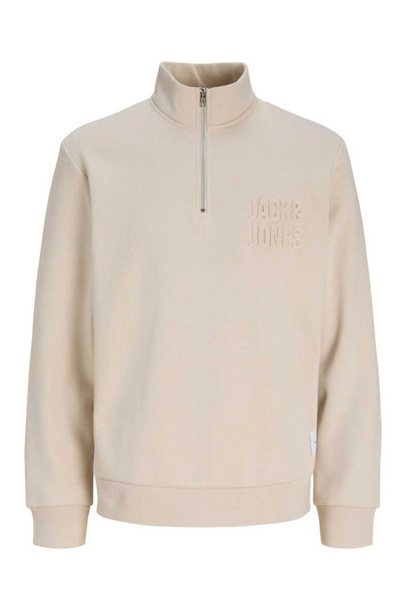 Jack Jones Newove Regular Fit Fermuarlı Yaka Erkek Sweat 12299799 - 1