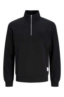 Jack Jones Newove Regular Fit Fermuarlı Yaka Erkek Sweat 12299799
