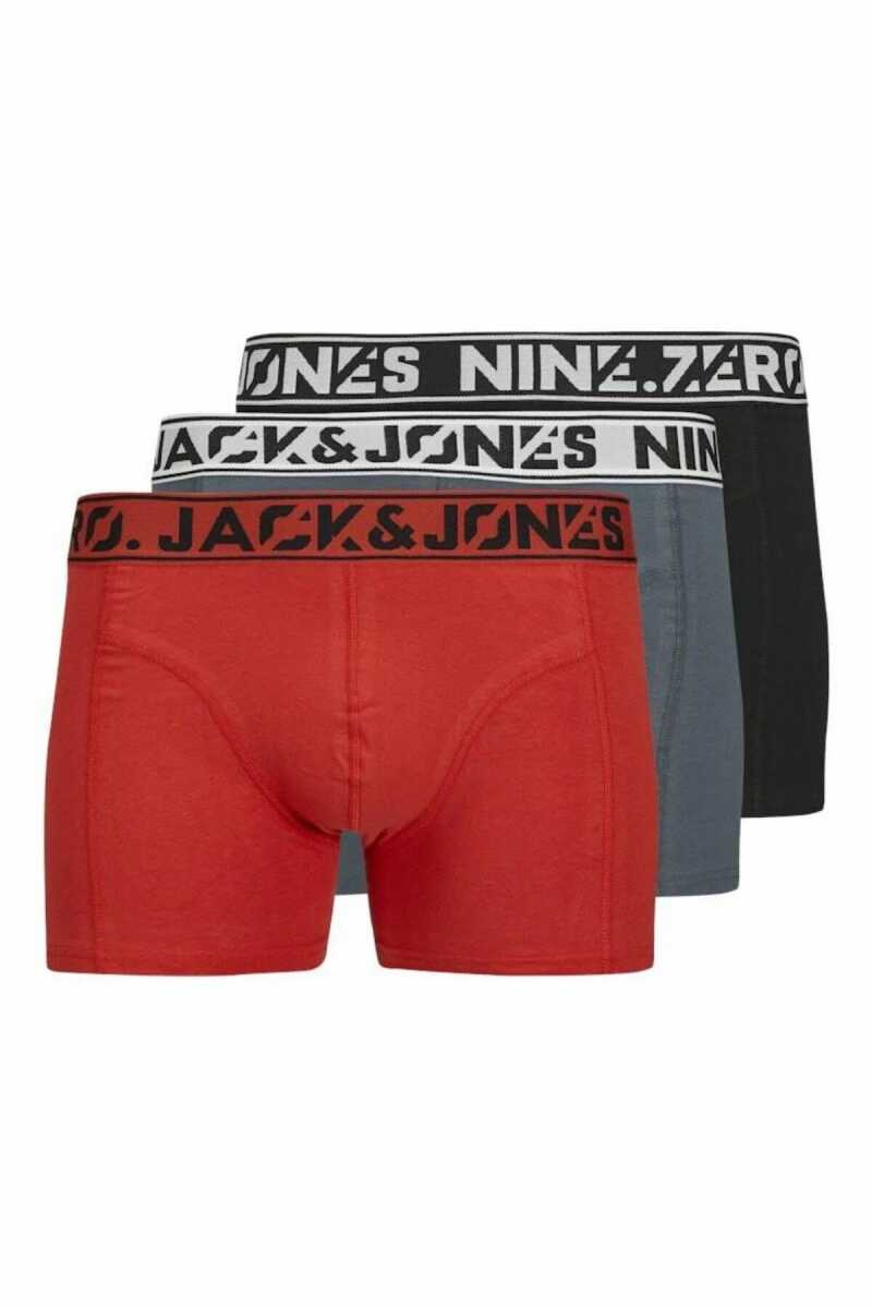 Jack Jones Nıne Zero Slıd 3 Lü Paket Erkek Boxer 12277555 - 1