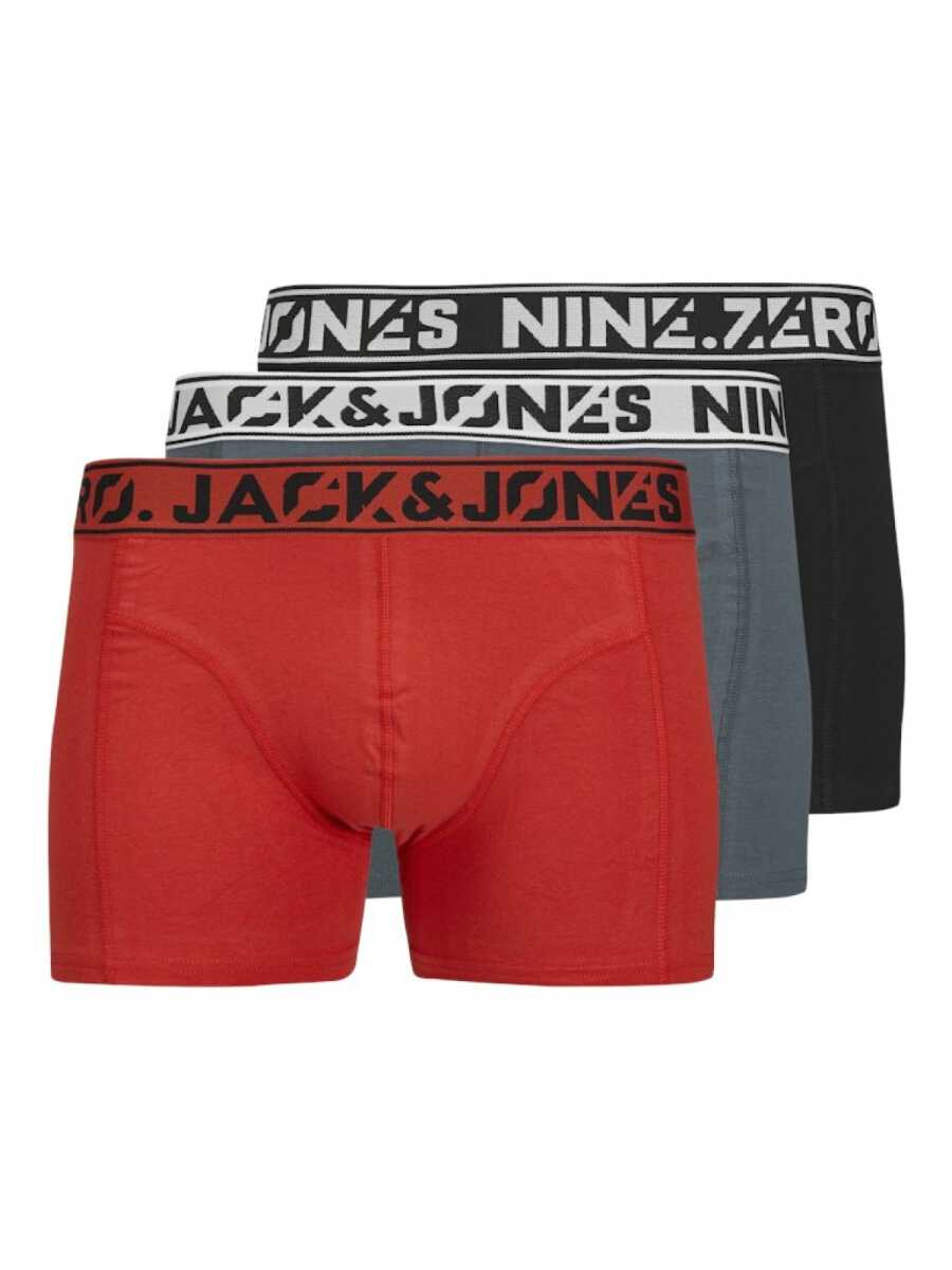 Jack Jones Nıne Zero Slıd 3 Lü Paket Erkek Boxer 12277555 - 2