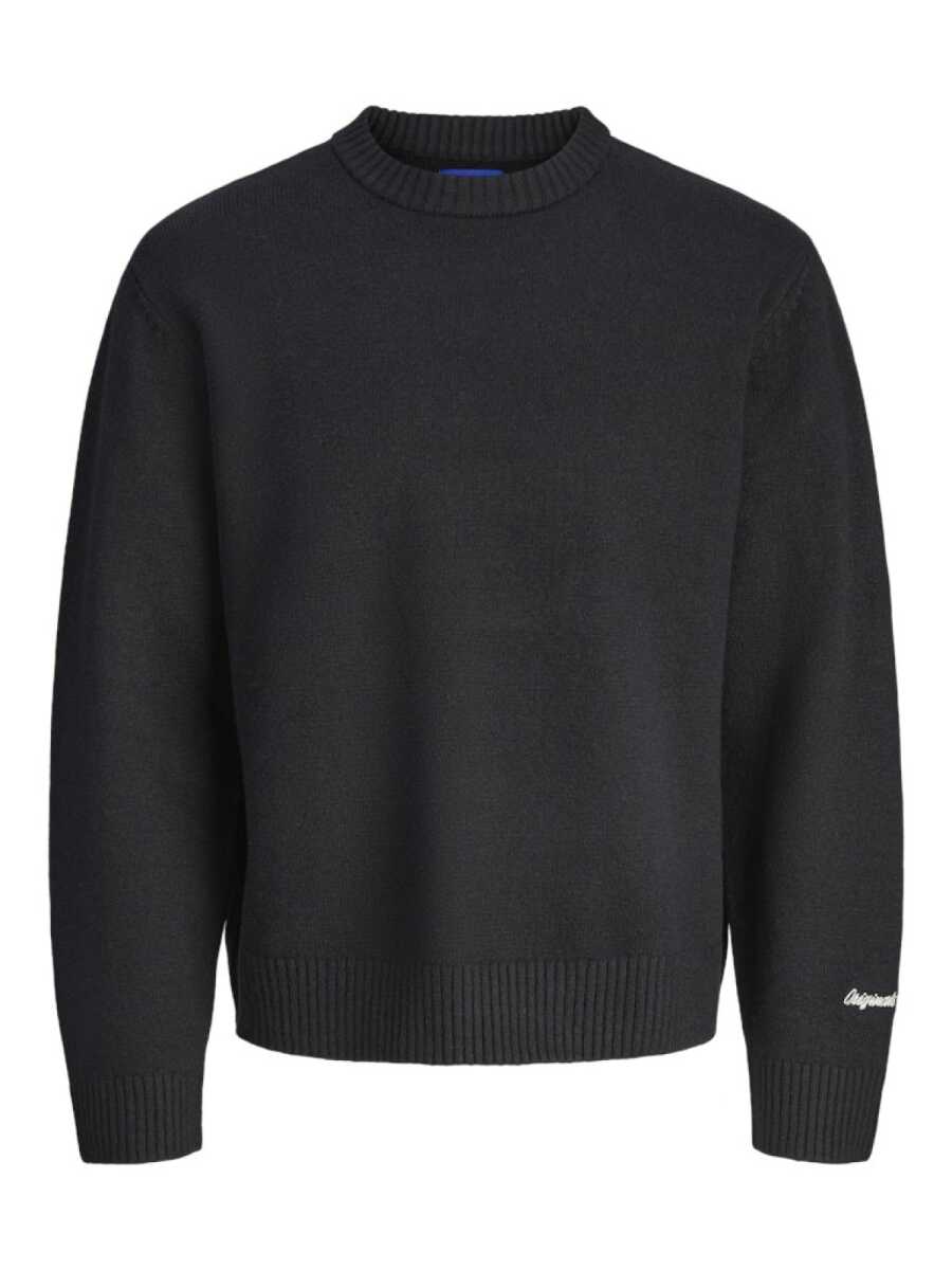 Jack Jones Norrebro Bisiklet Yaka Loose Fit Erkek Kazak 12282728 - 1