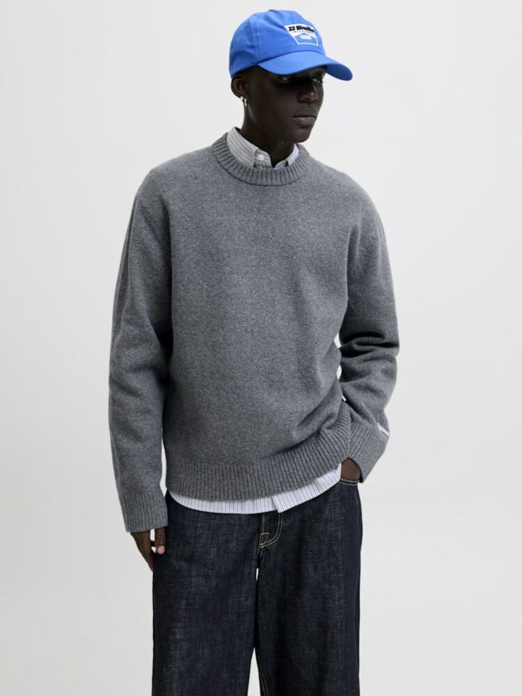 Jack Jones Norrebro Bisiklet Yaka Loose Fit Erkek Kazak 12282728