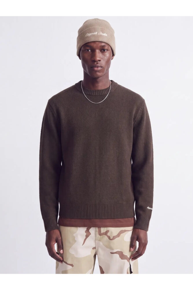 Jack Jones Norrebro Bisiklet Yaka Loose Fit Erkek Kazak 12282728