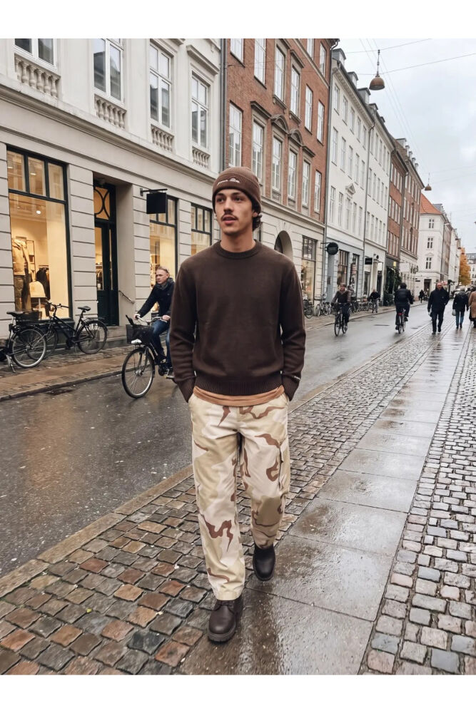 Jack Jones Norrebro Bisiklet Yaka Loose Fit Erkek Kazak 12282728 (1)