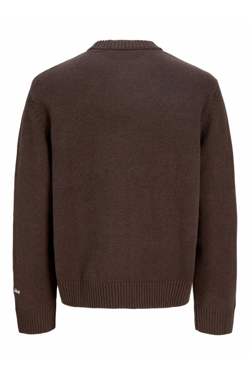 Jack Jones Norrebro Bisiklet Yaka Loose Fit Erkek Kazak 12282728 - 7