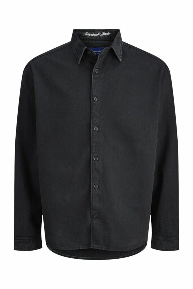 Jack Jones Norrebro Denim Loose Fit Erkek Jean Gömlek 12282775 (1)