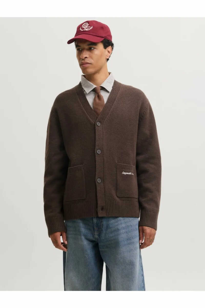 Jack Jones Norrebro Loose Fit Erkek Hırka 12282732 - 1