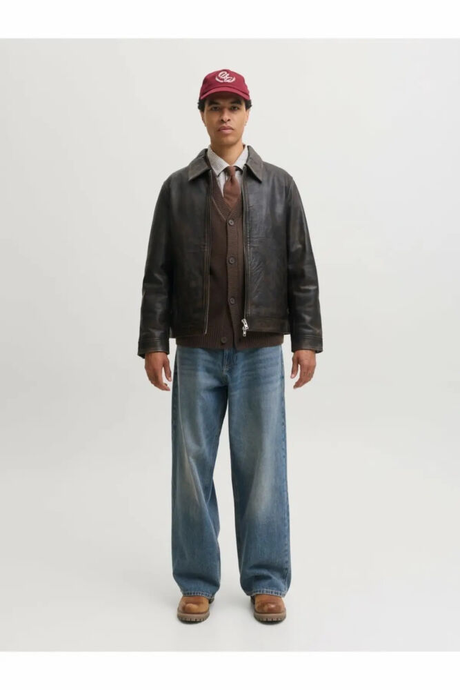 Jack Jones Norrebro Loose Fit Erkek Hırka 12282732 (1)