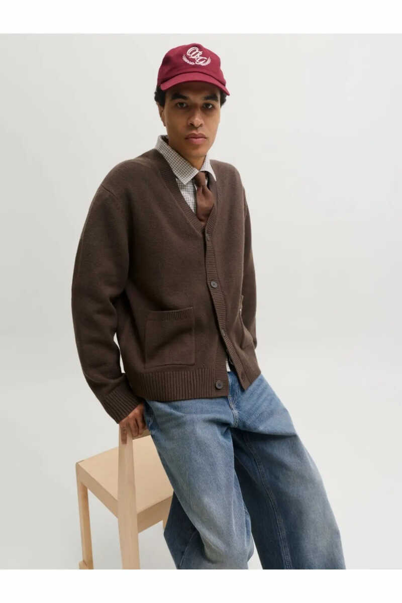 Jack Jones Norrebro Loose Fit Erkek Hırka 12282732 - 3