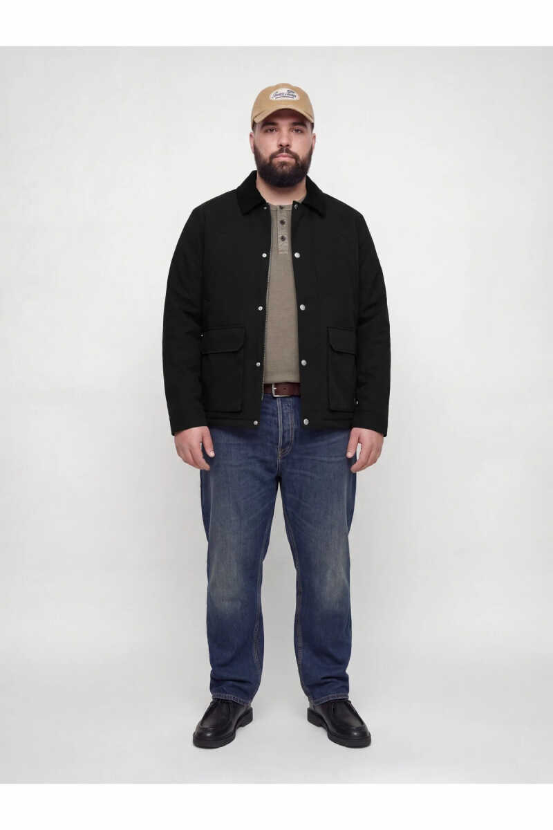 Jack Jones Norrebro Padded Barn Büyük Beden Erkek Ceket 12307768 (1)