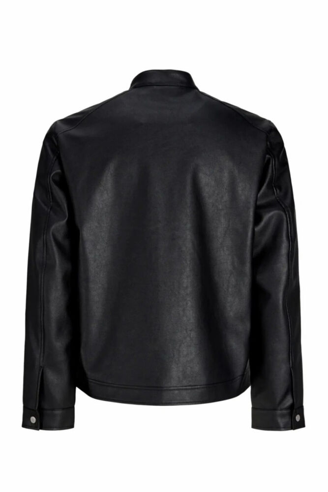 Jack Jones Norrebro Pu Racer Erkek Ceket 12301595 (1)