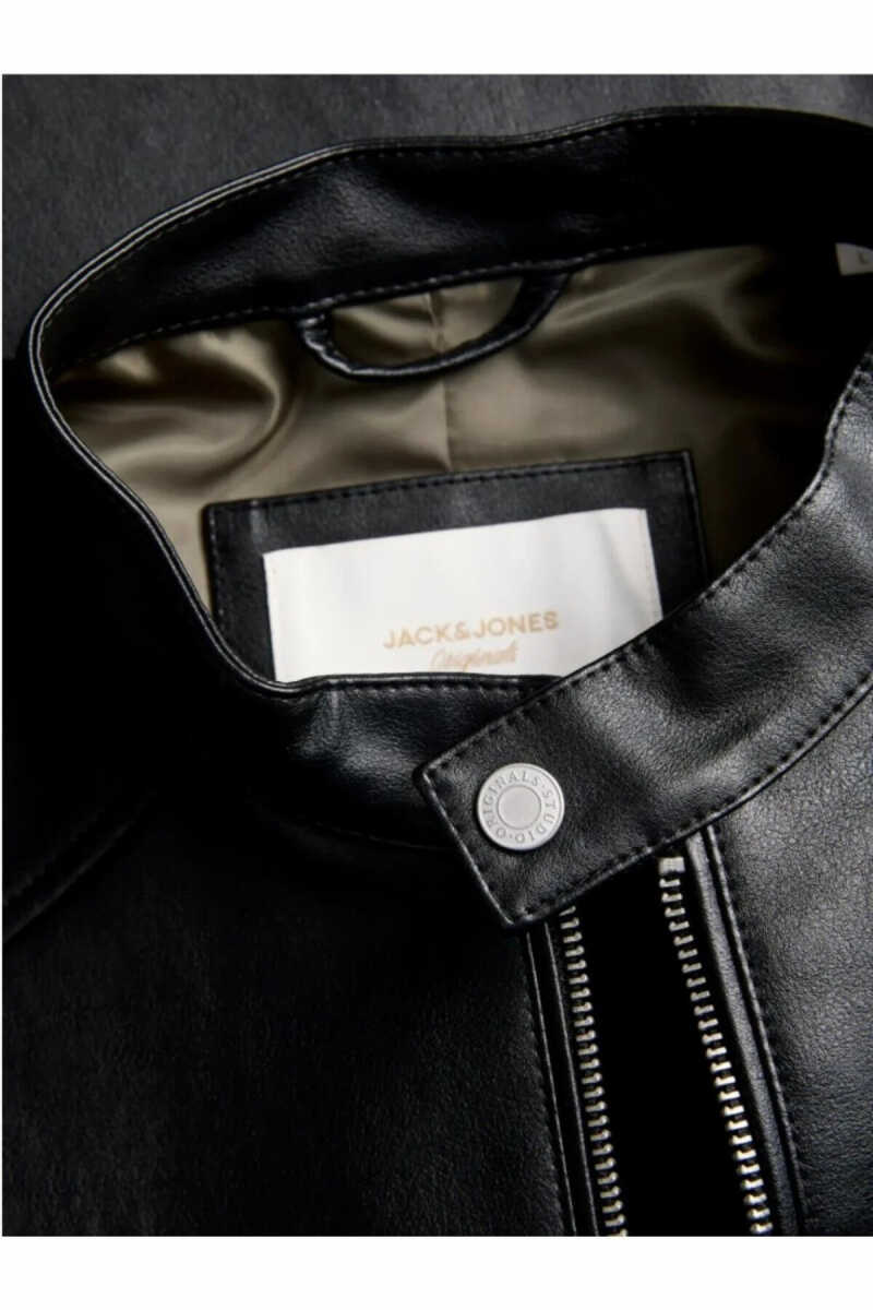 Jack Jones Norrebro Pu Racer Erkek Ceket 12301595 - 3