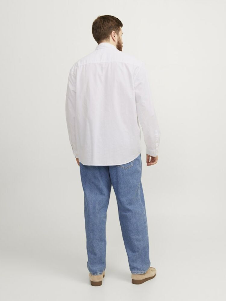 Jack Jones Oxford Plus Büyük Beden Erkek Gömlek 12190444 (1)