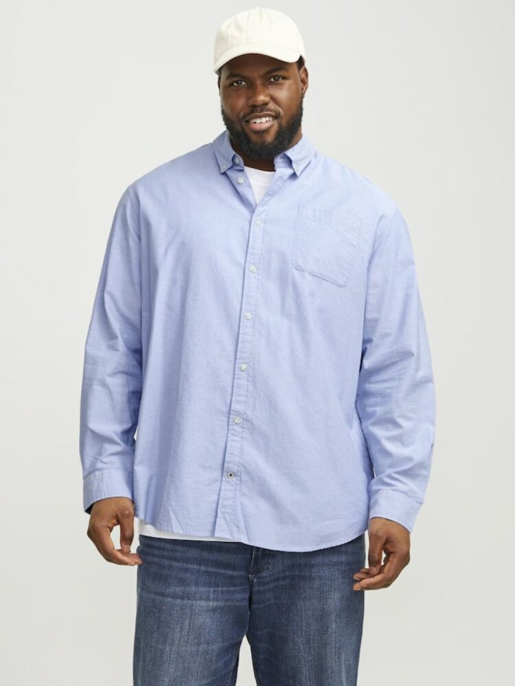 Jack Jones Oxford Plus Büyük Beden Erkek Gömlek 12190444