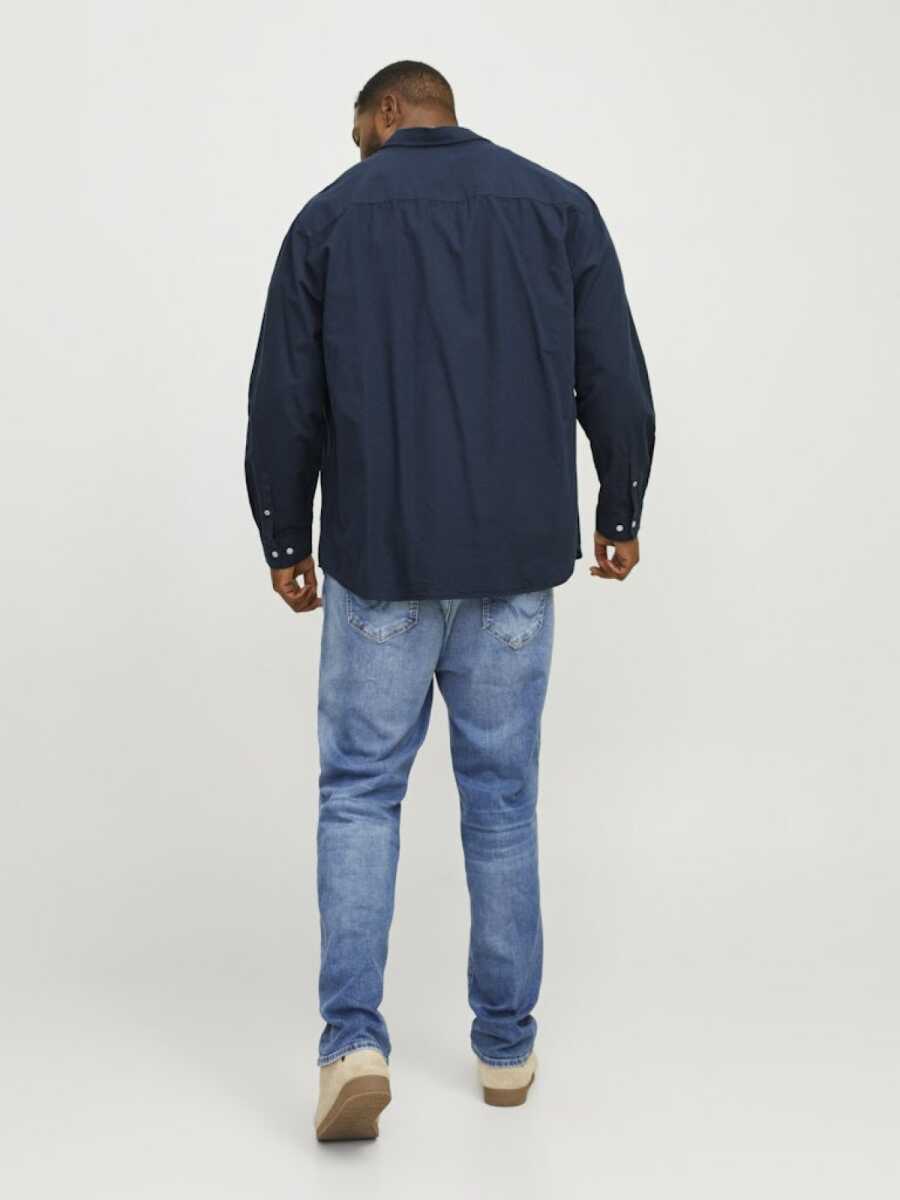Jack Jones Oxford Plus Büyük Beden Erkek Gömlek 12190444 - 3