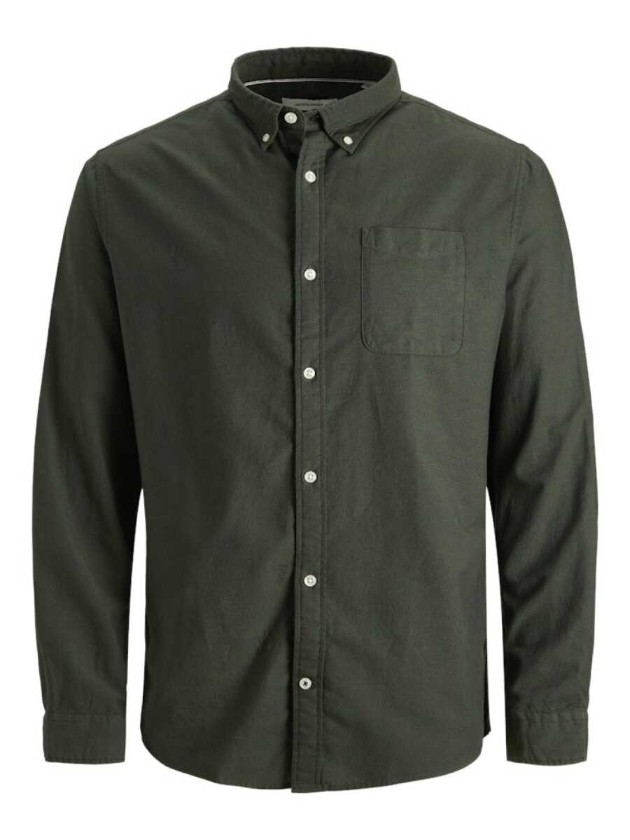 Jack Jones Oxford Plus Büyük Beden Erkek Gömlek 12190444 - 4