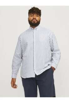 Jack Jones Oxford Plus Büyük Beden Erkek Gömlek 12190444