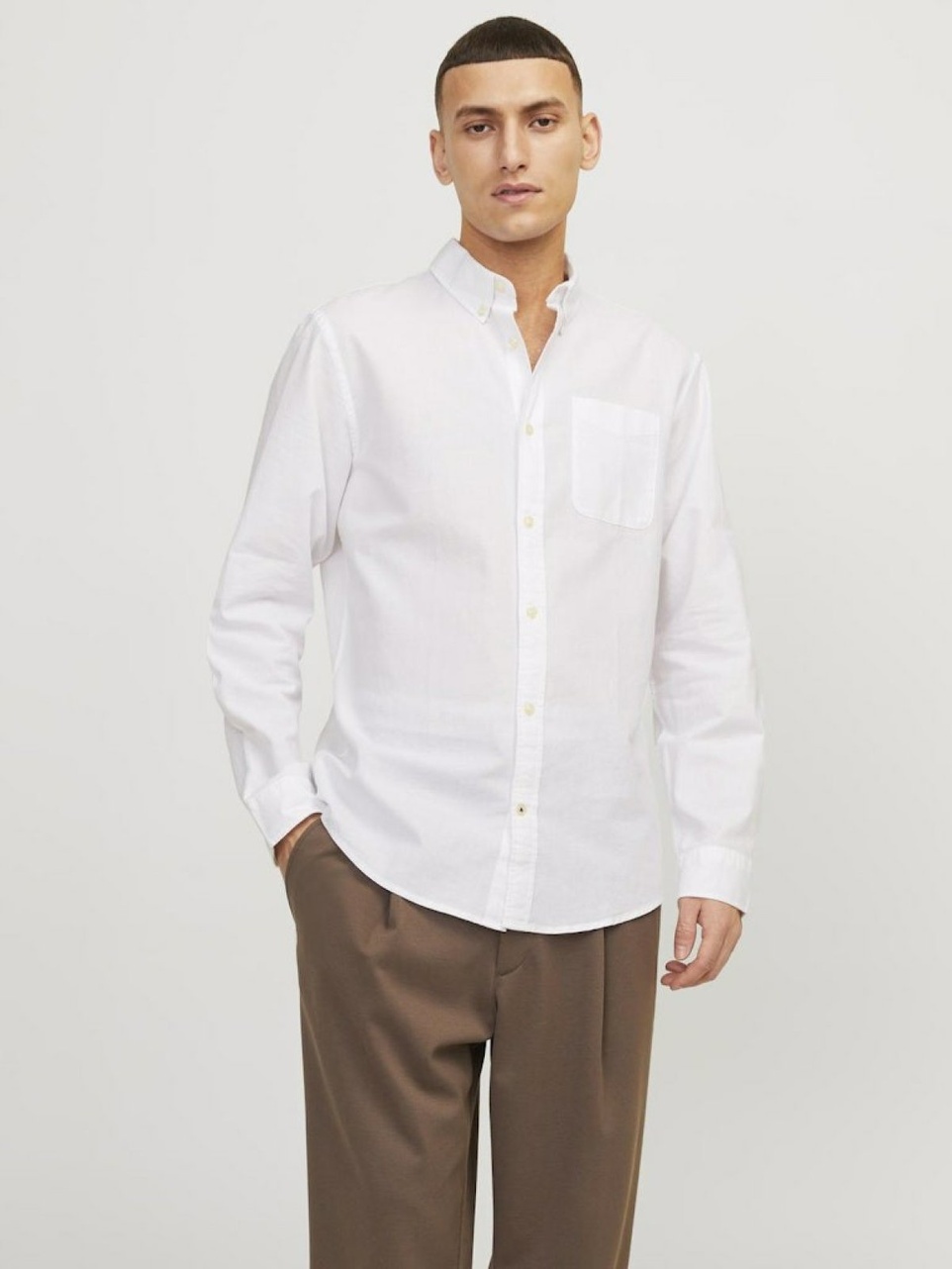 Jack Jones Oxford Erkek Gömlek 12182486 (1)