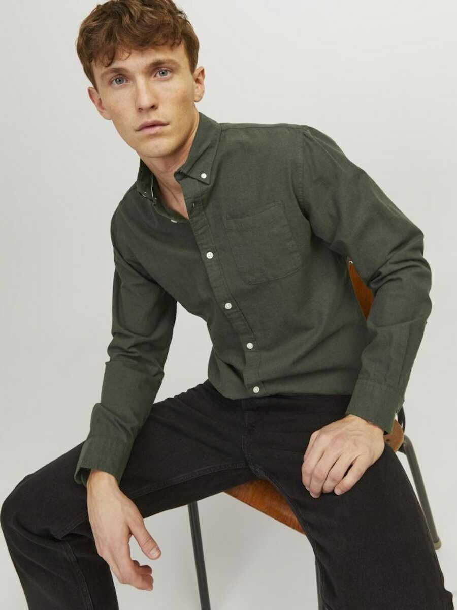 Jack Jones Oxford Erkek Gömlek 12182486 - 3