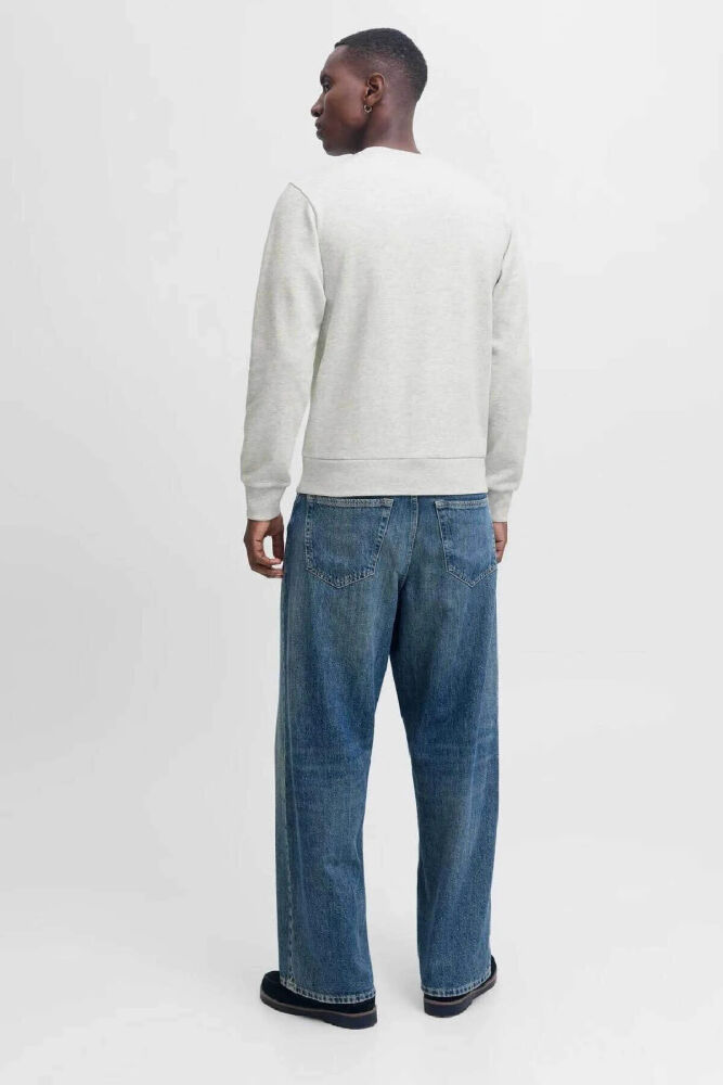 Jack Jones Pan Regular Fit Bisiklet Yaka Erkek Sweat 12310759 (1)