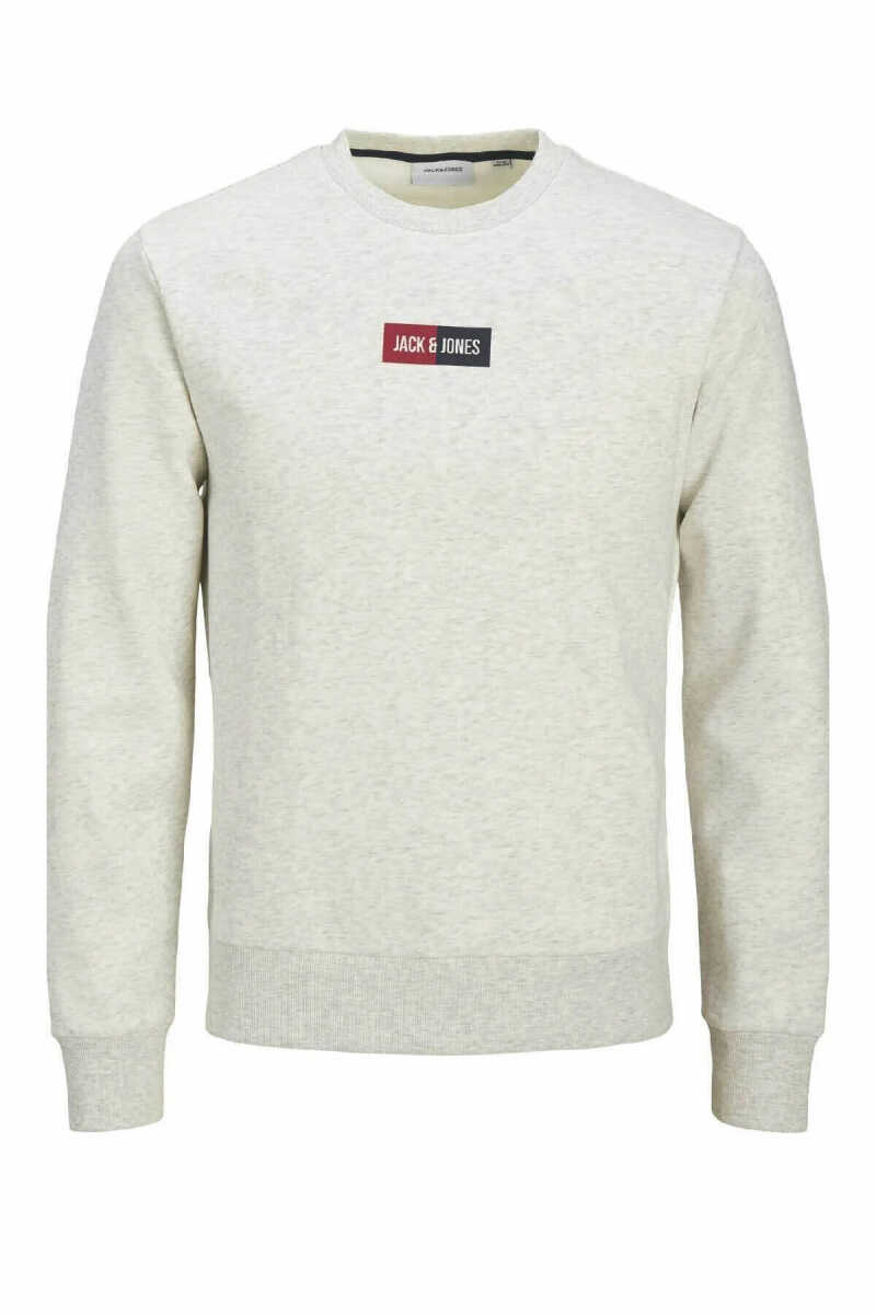 Jack Jones Pan Regular Fit Bisiklet Yaka Erkek Sweat 12310759 - 4