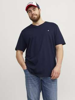 Jack Jones Peulos Büyük Beden Erkek Tişört 12253778