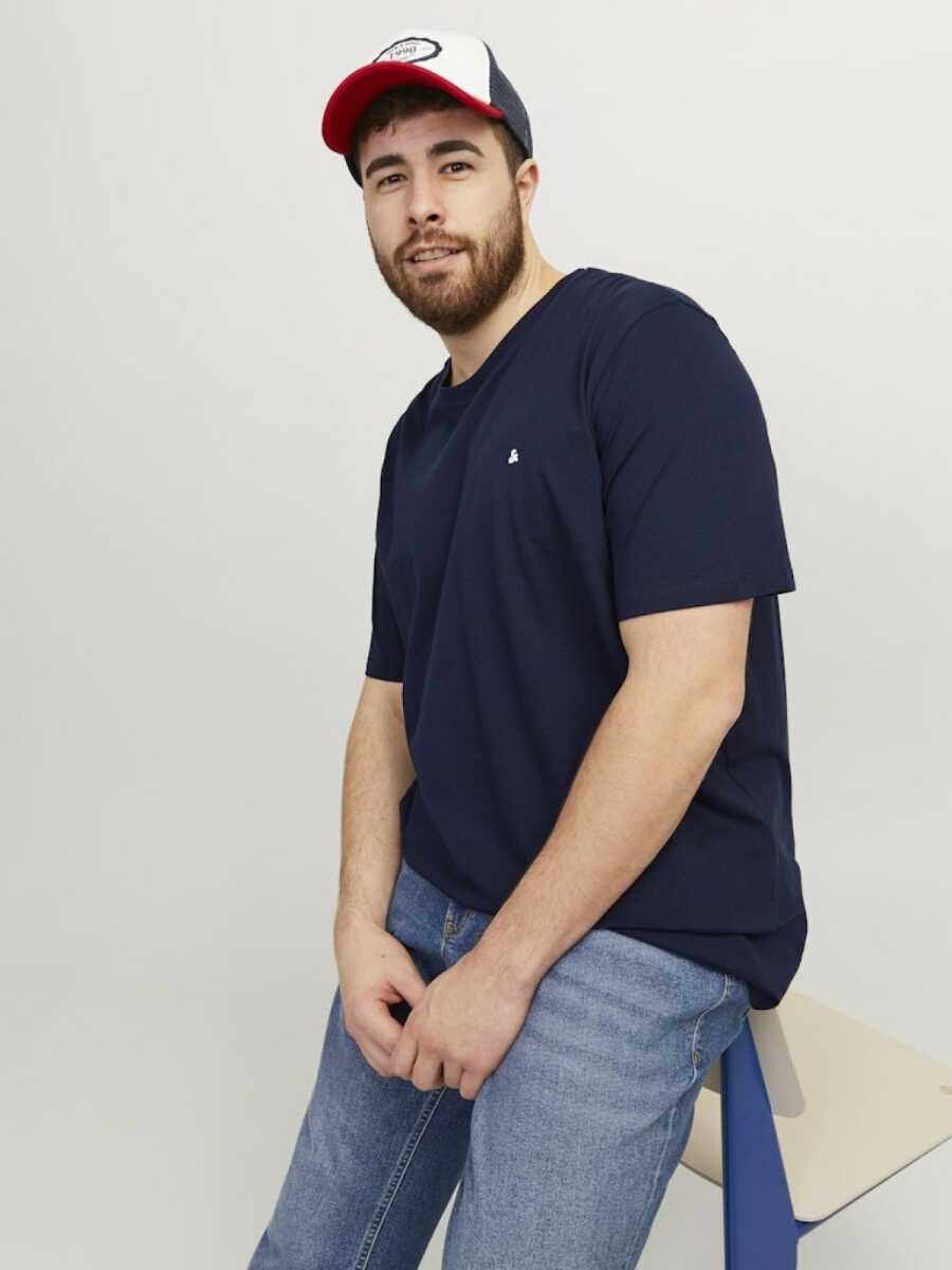 Jack Jones Peulos Büyük Beden Erkek Tişört 12253778 - 3