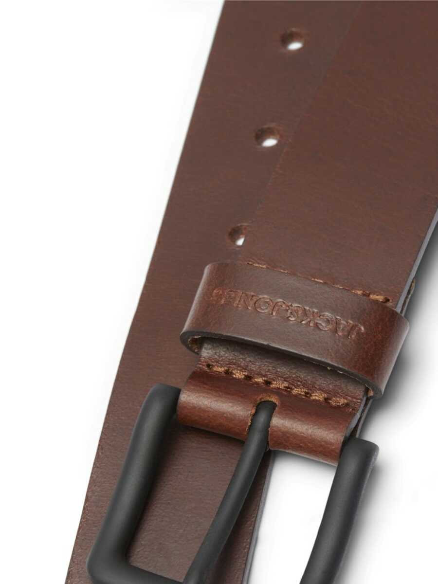Jack Jones Roma Leather Erkek Hakiki Deri Erkek Kemer 12242687 - 3