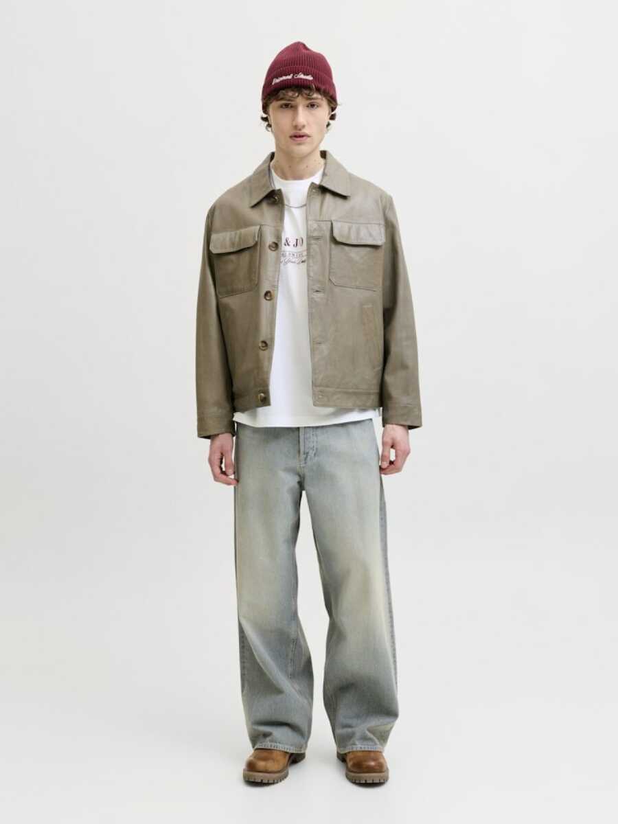 Jack Jones Savona Brandıng Relaxed Fit Erkek Tişört 12310071 - 2