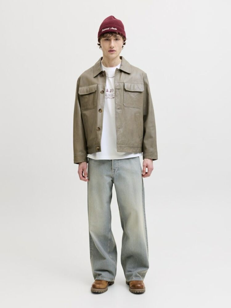 Jack Jones Savona Brandıng Relaxed Fit Erkek Tişört 12310071 (1)