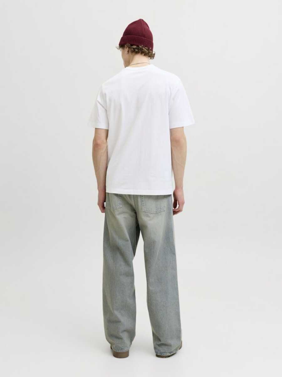 Jack Jones Savona Brandıng Relaxed Fit Erkek Tişört 12310071 - 4
