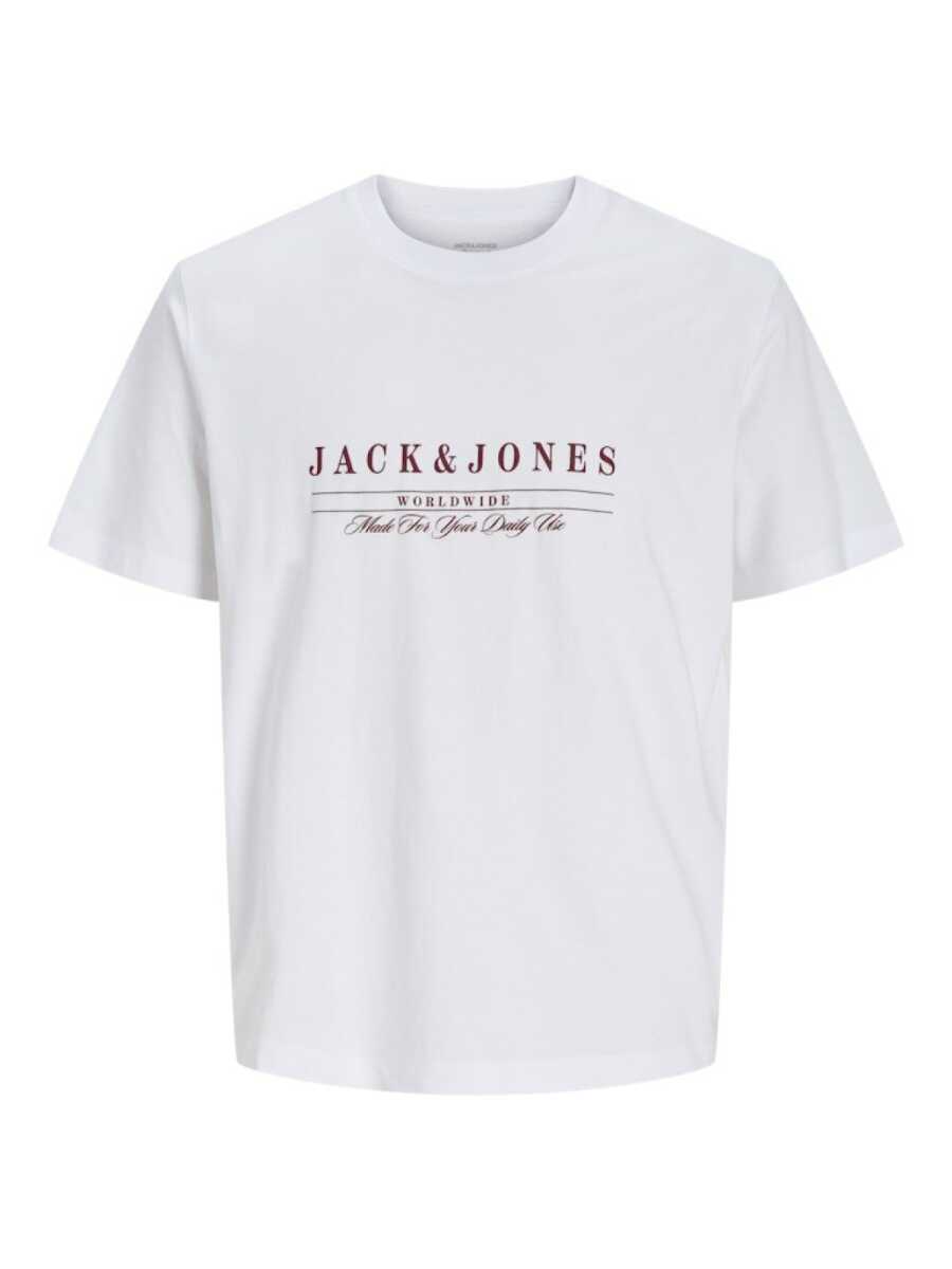 Jack Jones Savona Brandıng Relaxed Fit Erkek Tişört 12310071 - 5