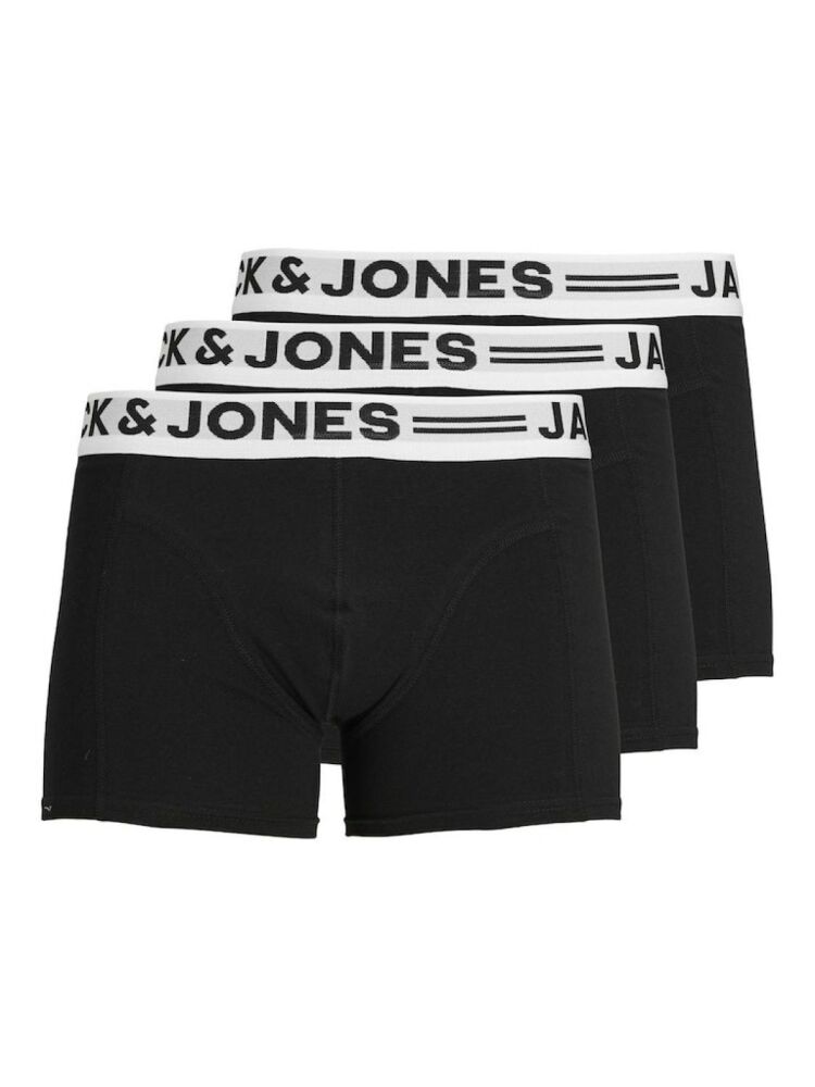 Jack Jones Sense 3 Lü Paket Erkek Boxer 12081832