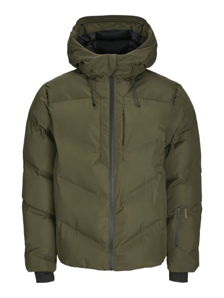 Jack Jones Slay Heat Qulted Puffer Erkek Mont 12260482