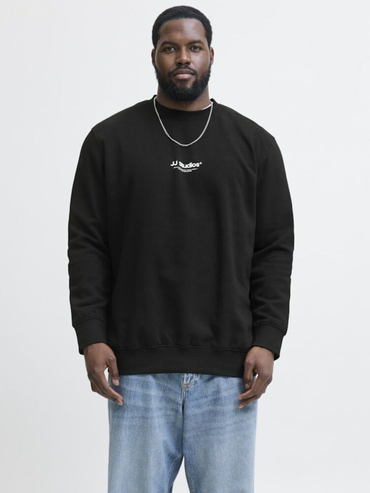 Jack Jones Soho Bisiklet Yaka Büyük Beden Erkek Sweat 12284682