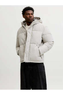 Jack Jones Soho Kapüşonlu Puffer Erkek Mont 12298862