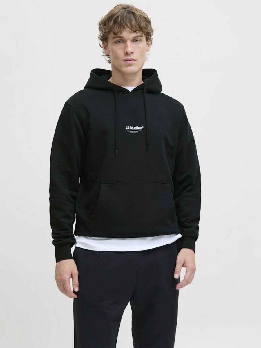 Jack Jones Soho Relax Fit Kapüşonlu Erkek Sweat 12278789 - 1